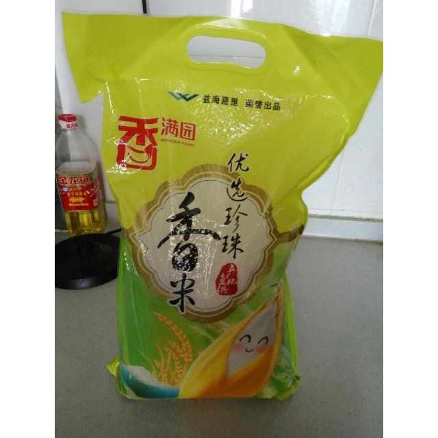 香满园 优选珍珠香米 5kg 袋装粳米大米赶上苏宁易购大荟聚,-苏宁易购