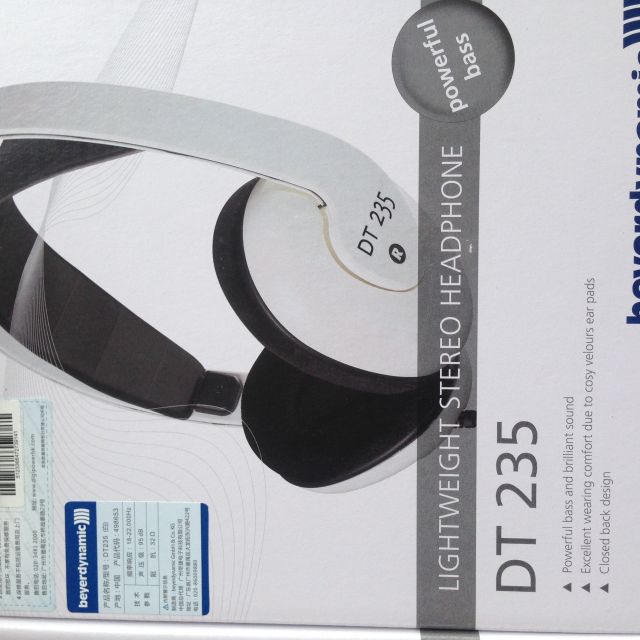 beyerdynamic拜亚动力dt235拜亚dt235头戴式发烧音乐耳机白色