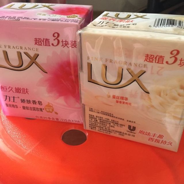 力士lux嬌膚香皂恆久嫩膚三塊裝115gx3聯合利華