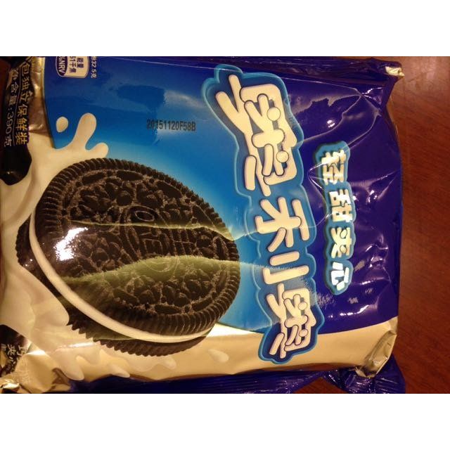 奥利奥轻甜夹心饼干390g袋