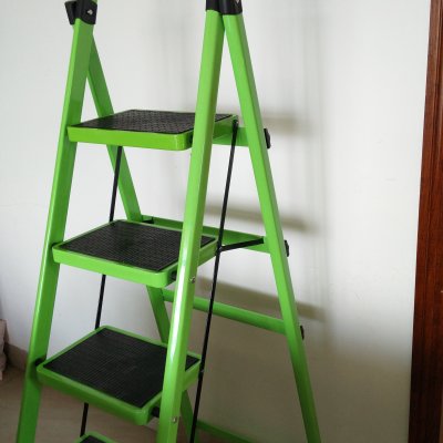 格维朗 加厚梯子加粗五步人字梯五步家用梯踏板梯楼梯扶梯折叠梯伸缩