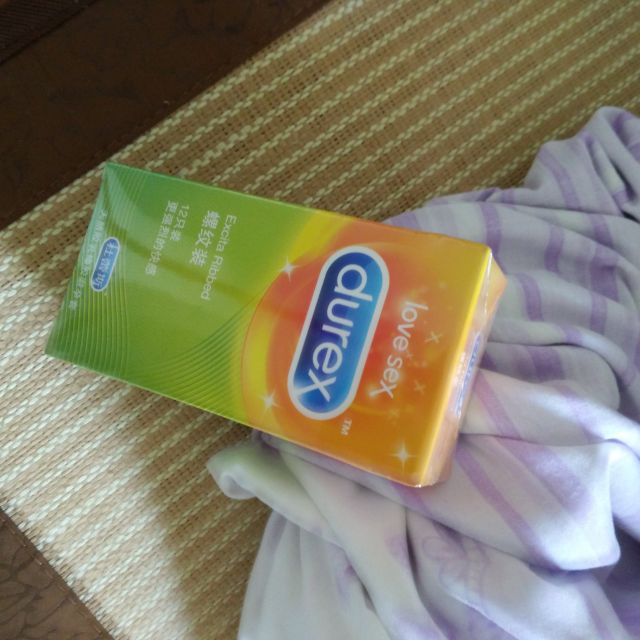 杜蕾斯durex避孕套螺纹12只装标准款安全套套男用成人情趣计生用品byt