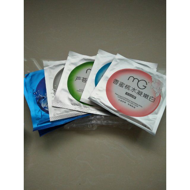 美即magic香蜜桃水凝嫩白面膜1片装