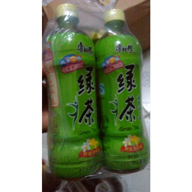 康師傅蜂蜜茉莉味綠茶550ml*4瓶箱裝 茶飲料(新老包裝自然替換)高清