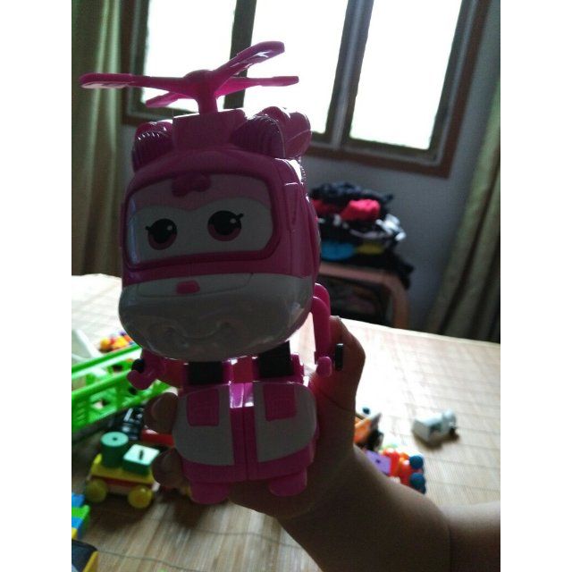 奥迪双钻auldey超级飞侠儿童玩具男孩益智变形机器人小爱710240