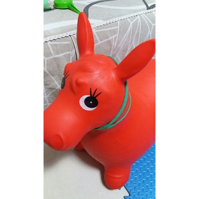 伊诺特1600g加大加厚跳跳马红色