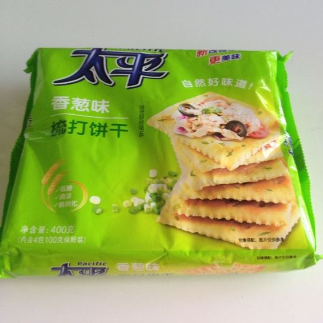 > 太平 梳打饼干 香葱口味400g(新旧包装随机发货)商品评价 > 太平