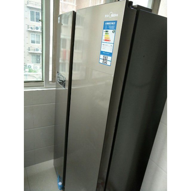 美的冰箱 bcd-516wkm(e) (泰坦银)