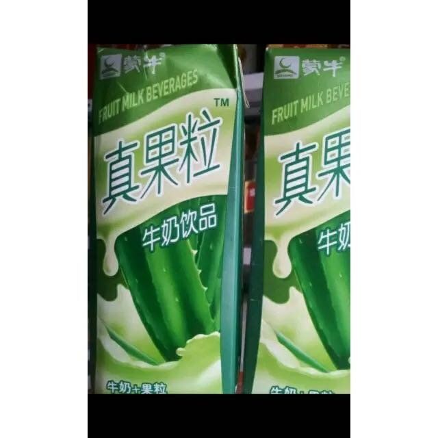 蒙牛真果粒牛奶飲品椰果250ml12盒