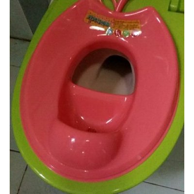 塑料马桶盖子 座便器小孩专用坐圈盖板 红色儿童马桶盖