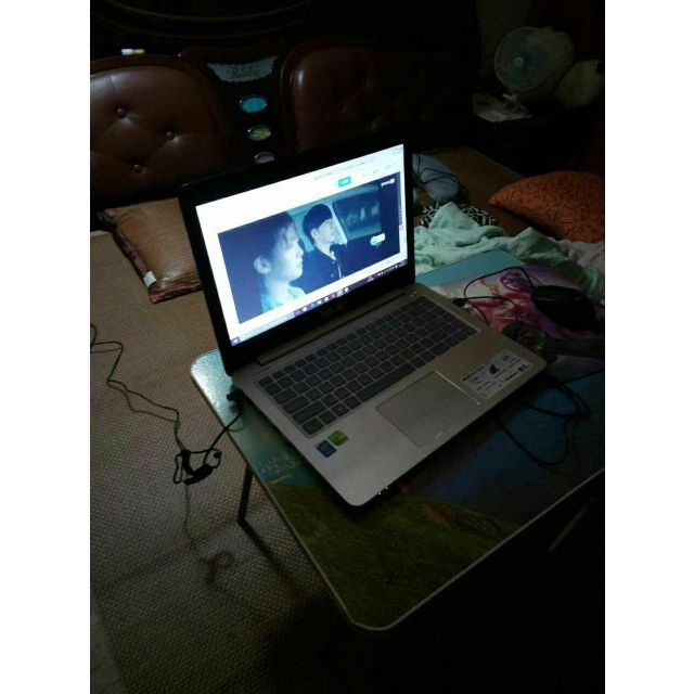 华硕(asus) a/k401uq7200 14英寸金属办公游戏笔记本电脑 i5 4g 500g