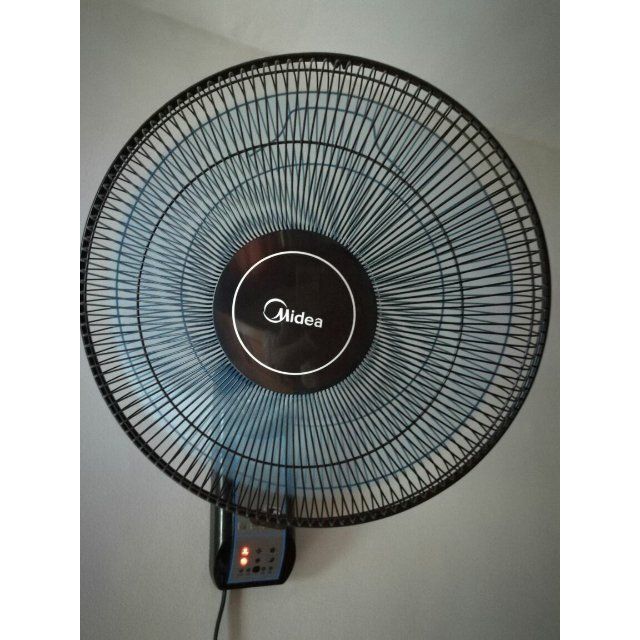 美的mideafw4011ar壁扇壁挂式电风扇遥控家用宿舍餐厅风扇摇头墙壁扇