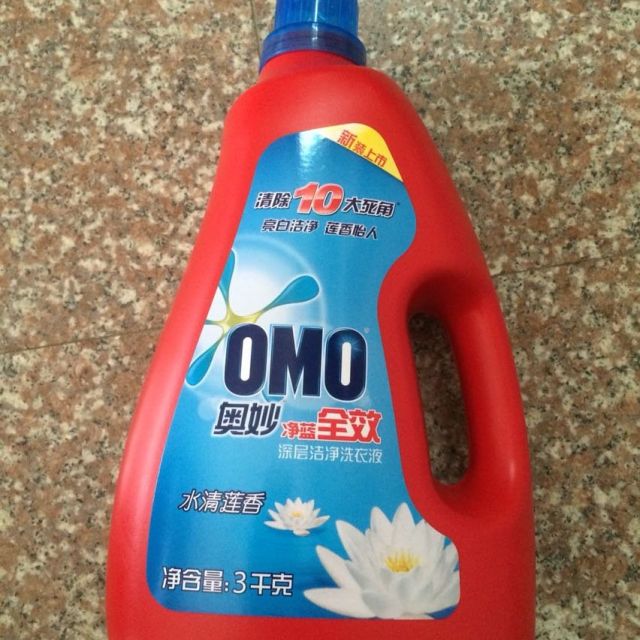 蓝全效水清莲香深层洁净洗衣液3kg 【联合利华】衣物洗护一直用这牌子