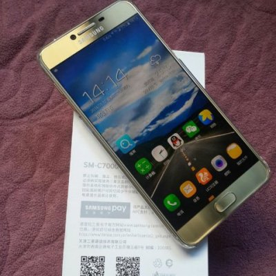 三星galaxy c7(sm-c7000)32g版 枫叶金