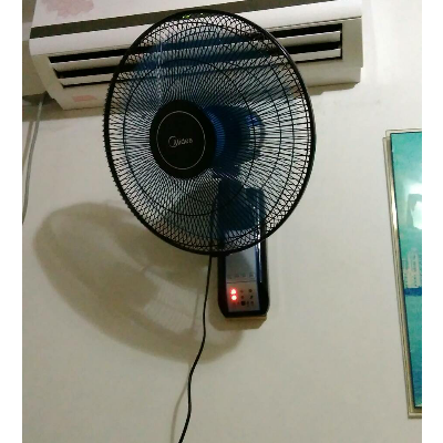 美的(midea)fw40-11ar壁扇遥控电风扇静音智能定时遥控壁扇家用宿舍