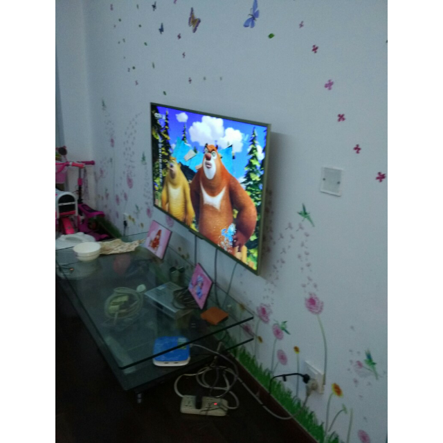 小米mi电视3s43英寸l43m3aa金色边框液晶智能电视机