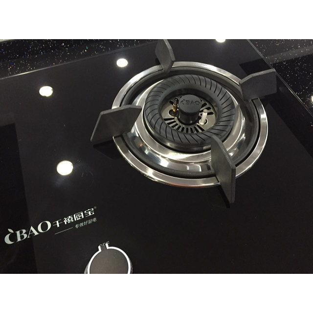 cbao 千禧厨宝 jzt-369-1(w-025) 燃气灶 液化气灶具 嵌入式 台式