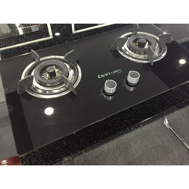cbao 千禧厨宝 jzt-369-1(w-025) 燃气灶 液化气灶具 嵌入式 台式