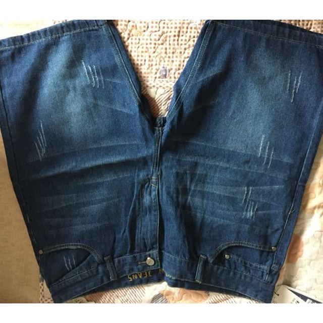 丹杰仕(danjieshi)夏季5分薄款牛仔中裤子男士夏装直筒牛仔短裤男大码