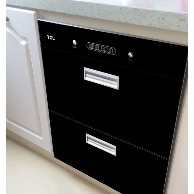 tcl消毒柜ytd100tx08嵌入式消毒柜臭氧消毒碗柜家用一星级