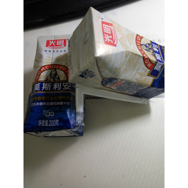 中粮我买网光明钻石包莫斯利安巴氏杀菌热处理风味酸牛奶原味200g64新