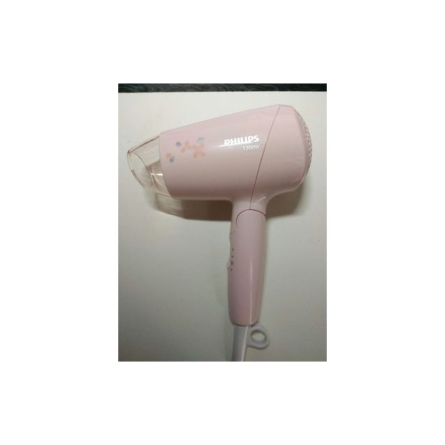 飞利浦philips电吹风机bhc010/05 家用/宿舍用/l出差旅行用 可折叠冷