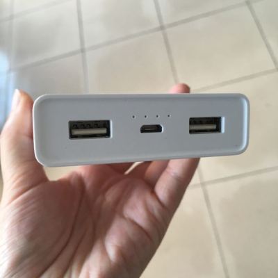 小米(mi) 20000毫安 移动电源 充电宝 (白色)