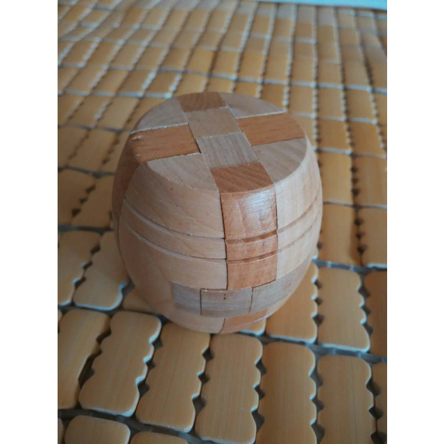 > 木有人 木质孔明锁鲁班锁 益智玩具 酒桶锁商品评价 > 这款超级简单