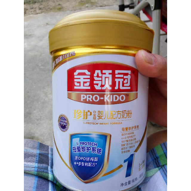 伊利金领冠珍护婴儿配方奶粉1段06个月婴儿适用800克