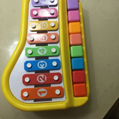 敲琴8音阶婴幼儿音乐早教益智乐器亲子互动启蒙8键手敲打击琴乐器儿童