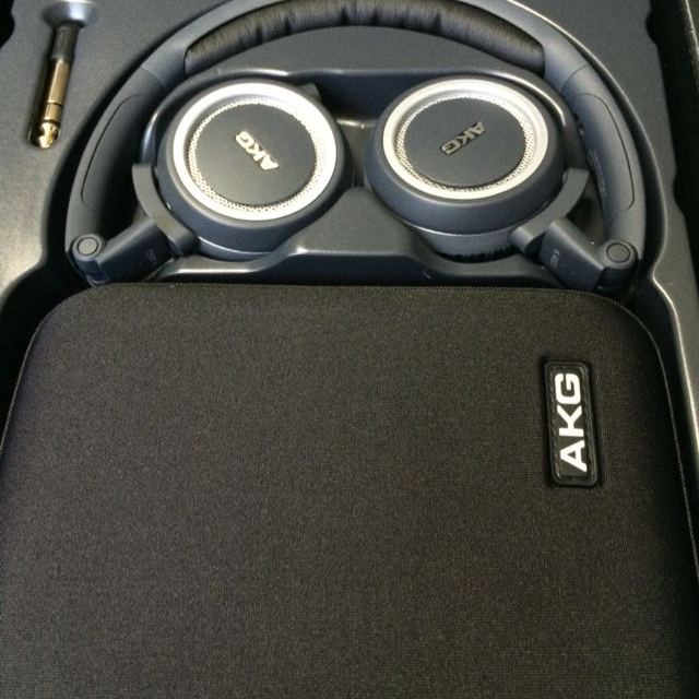 爱科技(akg) k450耳机头戴式耳机 音乐hifi便携折叠重低音