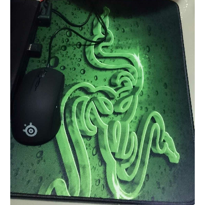【套餐】雷蛇i5 128g纯固态 炼狱蝰蛇游戏鼠标 重装中号游戏鼠标垫