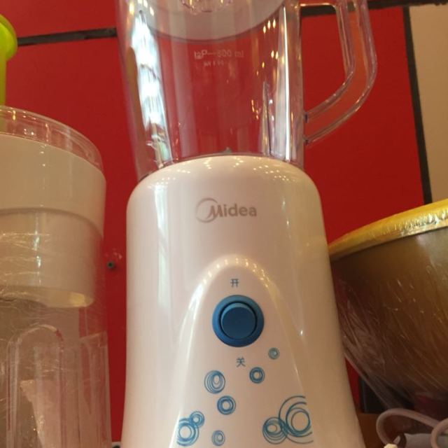 美的(midea)wbl25b26智能二合一搅拌机料理机果汁机果蔬机榨汁机 白色