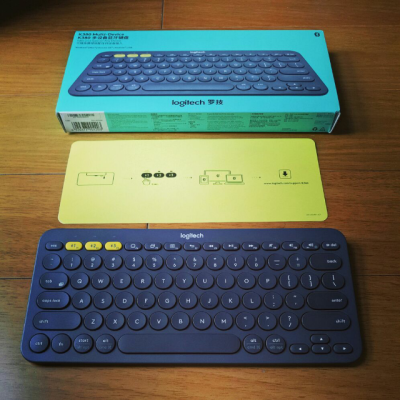 罗技(logitech)k380蓝牙键盘 灰色(920-007590)