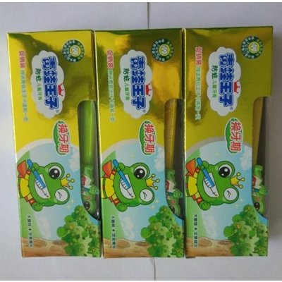 青蛙王子 儿童营养防护牙膏6.