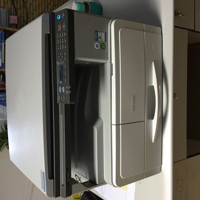 理光(ricoh)mp 2014复印机 2014 单层纸盒(可选配自动输稿器,纸盒)