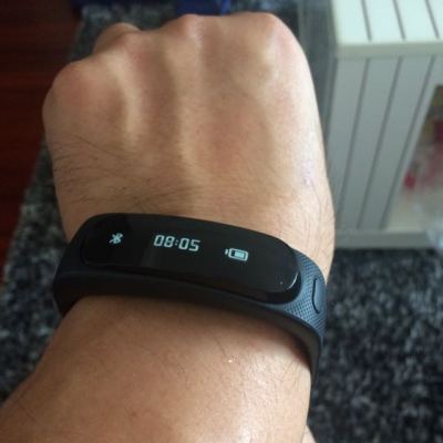 华为b1 荣耀智能手环(经典黑.