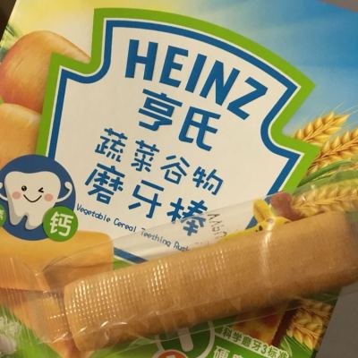 heinz亨氏蔬菜谷物磨牙棒64g