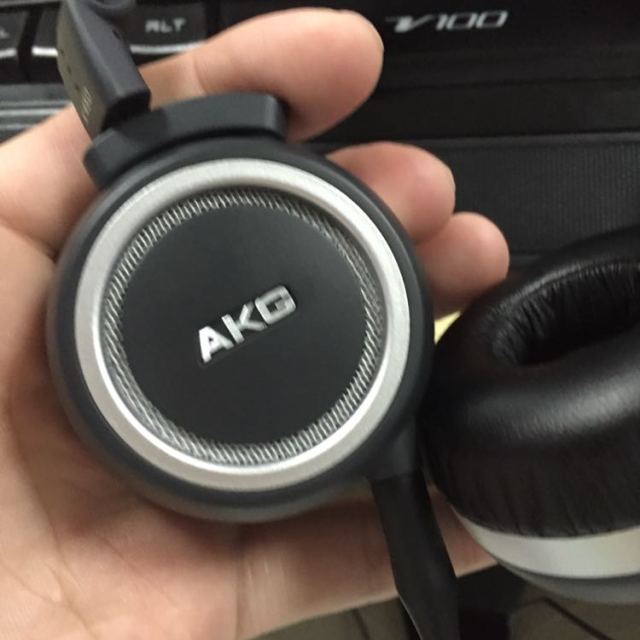 爱科技(akg) k450耳机头戴式耳机 音乐hifi便携折叠重低音