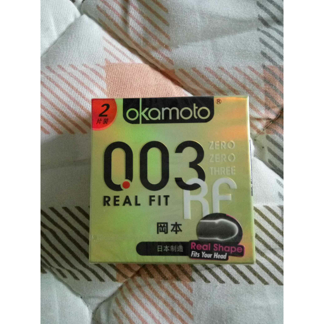 苏宁超市冈本ok避孕套003贴身超薄003realfit2片装