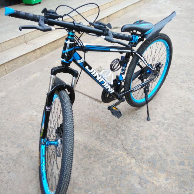 金米尼21速26寸禧马诺山地车自行车铝合金车圈双碟刹变速男女学生单车