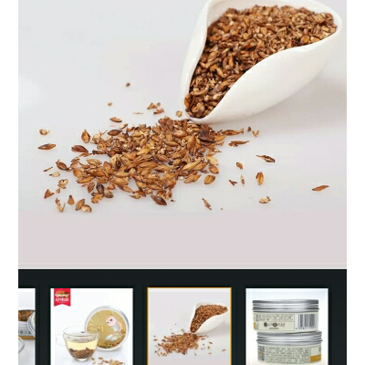 【三只松鼠_小美 香醇大麦50gx2罐装】花草茶烘焙型大麦泡茶