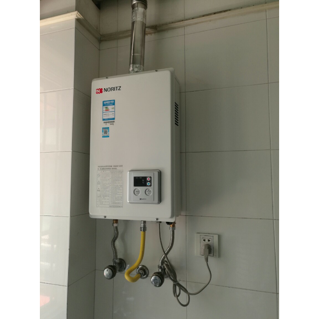 能率noritz16升燃气热水器gq1650fex进口cpu快速出热水co安防持续恒温