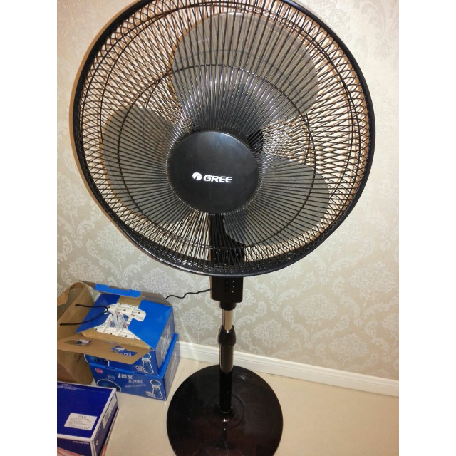 格力(gree)电风扇 fd-4012-wg 家用定时节能 落地扇