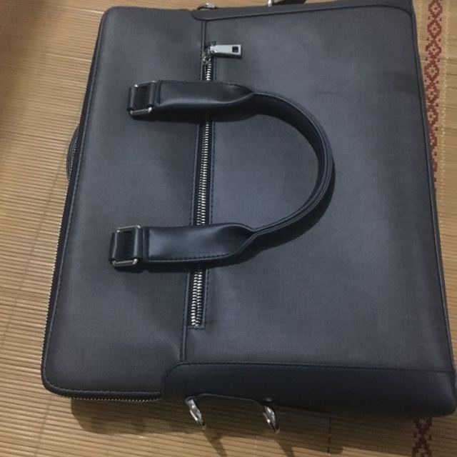 feger斐格精品男包商务手提包横款单肩斜跨包时尚公文包电脑包男士