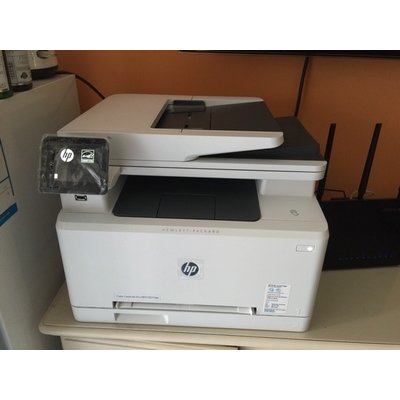 惠普hp laserjet pro mfp m277dw 彩色激光打印机一体机 (打印复印