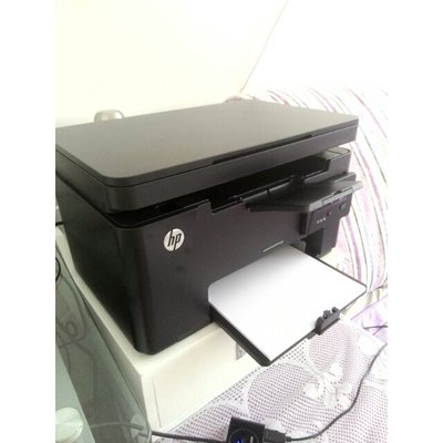 打印機一體機 laserjet pro m126a 家用小型辦公黑白激光a4學生複印