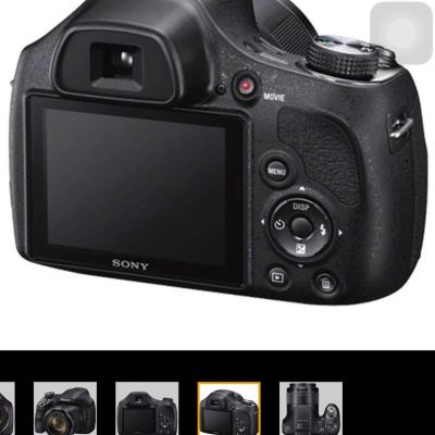 索尼(sony) dsc-h400 数码相机 黑色