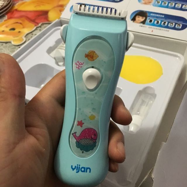 易简yijan婴儿理发器静音防水宝宝剃头器电推剪发器推子防水hk668a