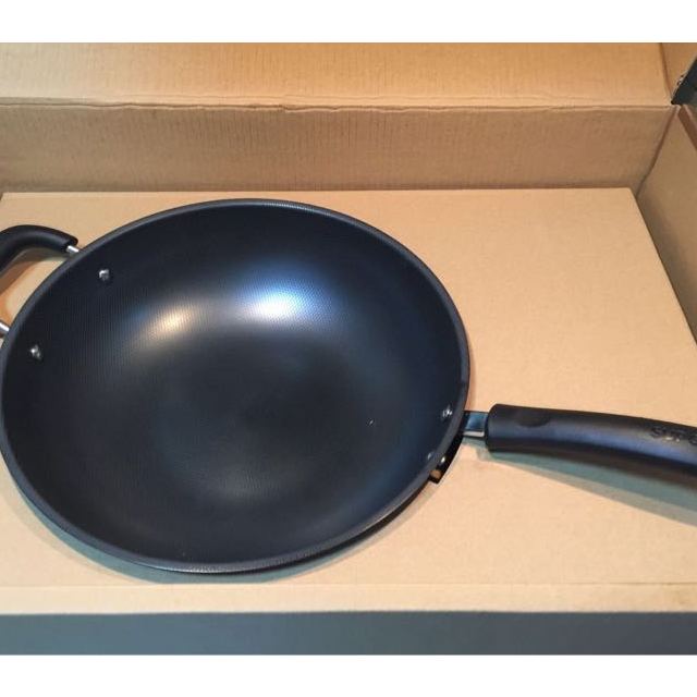 苏泊尔(supor)真不锈 无涂层 健康铁锅 ec1232f03